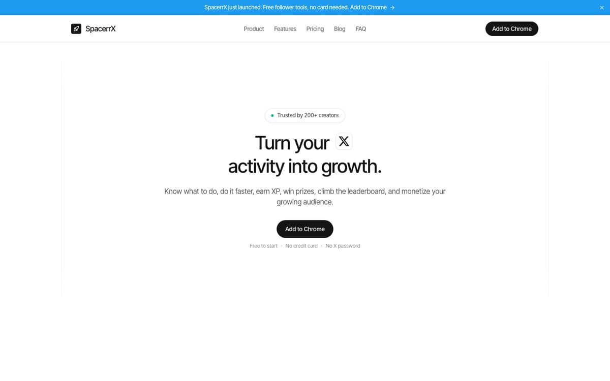 SpacerrX screenshot